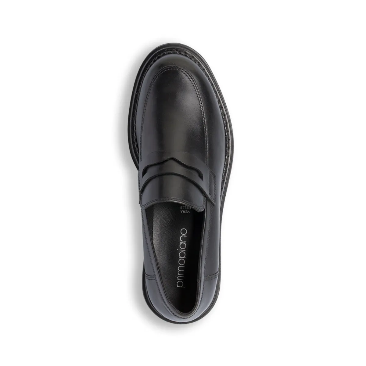 New Mocassini chunky loafer neri in Pelle da Donna Donna Mocassini Donna