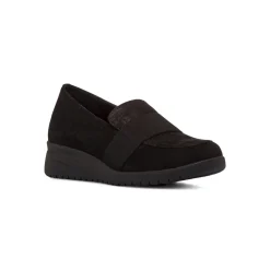 Sale Mocassini comfort neri da Donna con fascia Donna Scarpe Comfort|Mocassini Donna