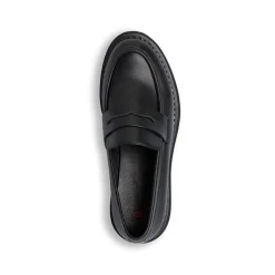 Outlet Mocassini con suola chunky neri da Donna Donna Mocassini Donna