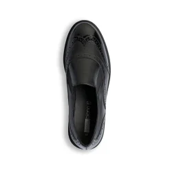 Outlet Mocassini da donna neri in pelle Donna Mocassini Donna