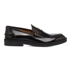 Clearance Mocassini eleganti lucidi da uomo neri in pelle Uomo Scarpe Eleganti Uomo|Scarpe Cerimonia Uomo