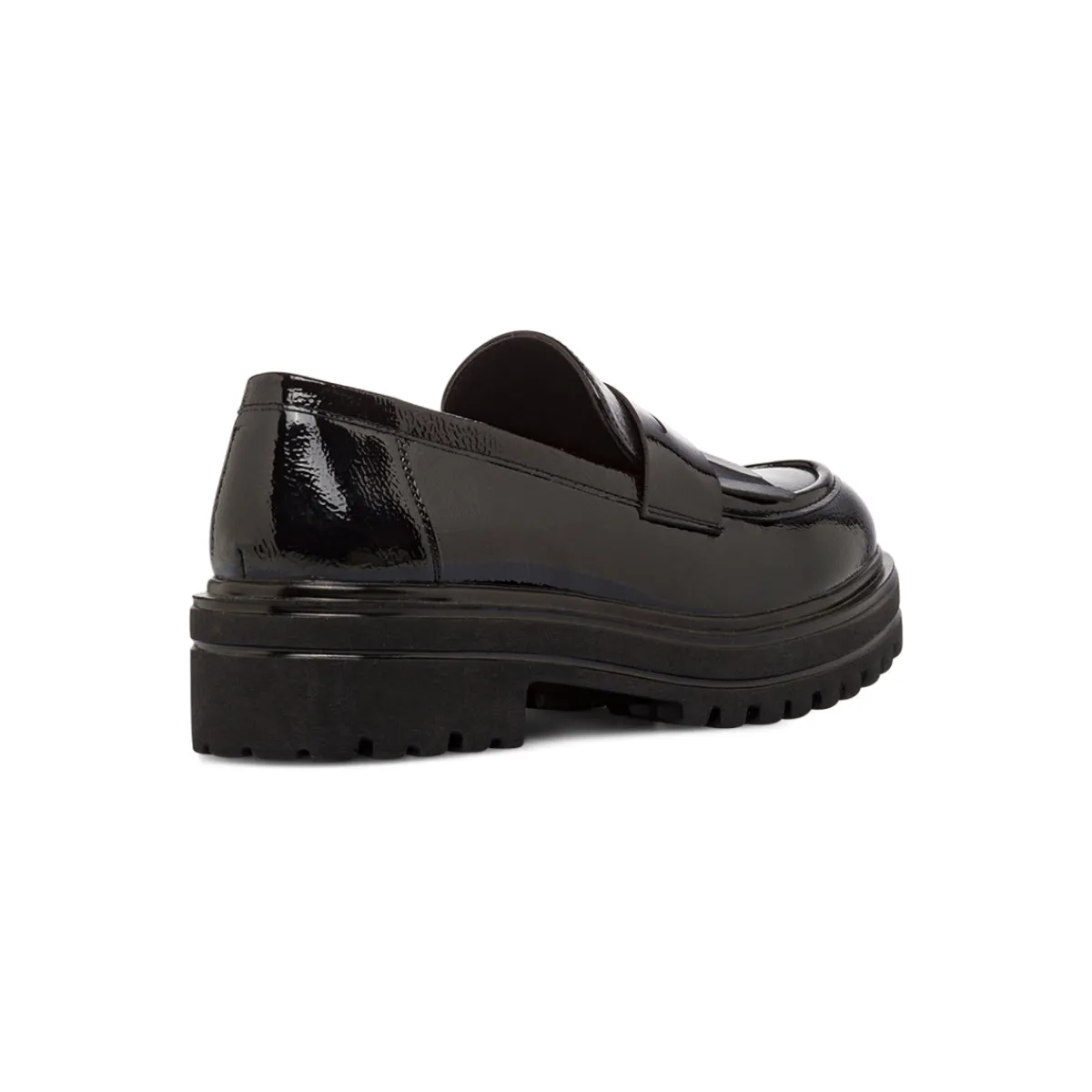 Best Mocassini neri da Donna con frange effetto vernice Donna Mocassini Donna