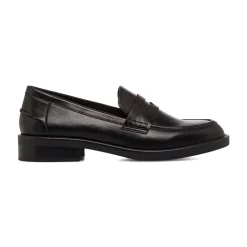 Best Mocassini neri da Donna con mascherina penny loafer Donna Mocassini Donna