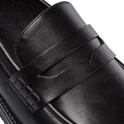 Best Mocassini neri da Donna con mascherina penny loafer Donna Mocassini Donna