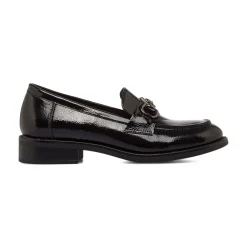 Clearance Mocassini neri da Donna con dettaglio metallo Donna Mocassini Donna