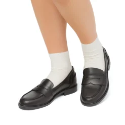 New Mocassini neri da donna in pelle Donna Mocassini Donna