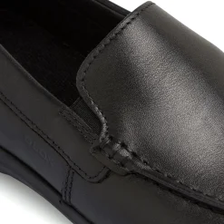 Hot Mocassini neri da Uomo con suola traspirante Uomo Mocassini Uomo