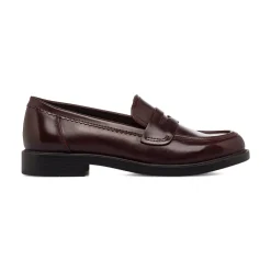 Clearance Mocassini penny loafer bordeaux da Donna Donna Mocassini Donna