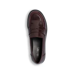Clearance Mocassini penny loafer bordeaux da Donna Donna Mocassini Donna