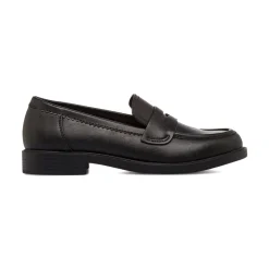 Mocassini penny loafer neri da Donna Donna Mocassini Donna