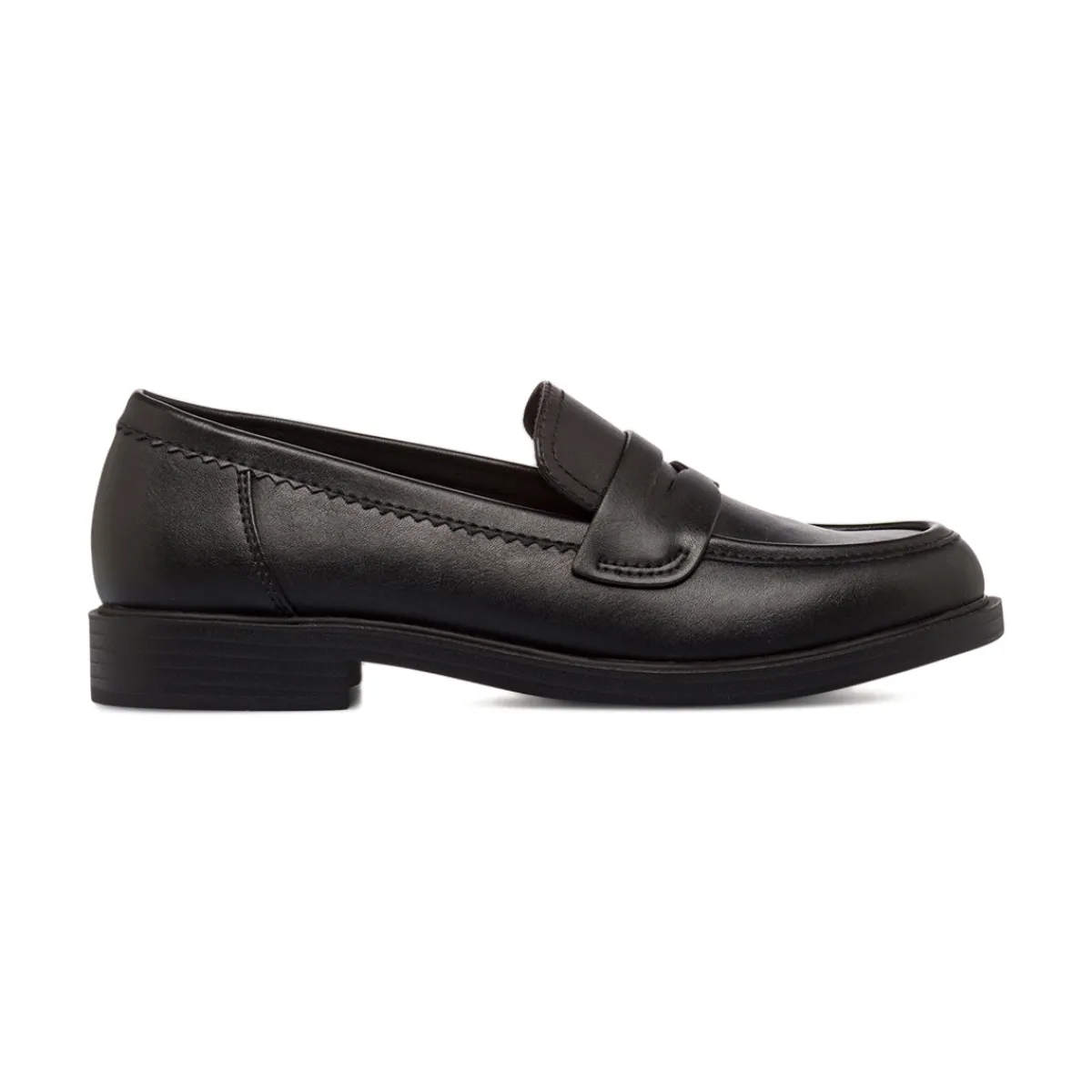 Mocassini penny loafer neri da Donna Donna Mocassini Donna