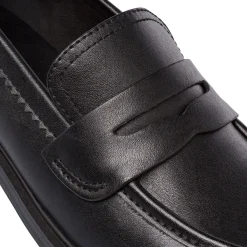 Mocassini penny loafer neri da Donna Donna Mocassini Donna