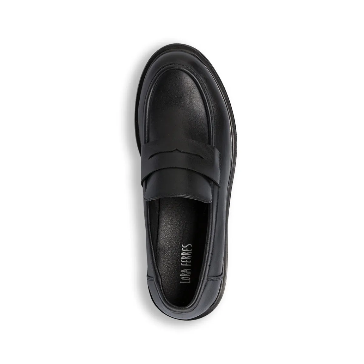 Mocassini penny loafer neri da Donna Donna Mocassini Donna