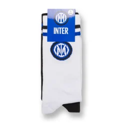 Sale Pacco da 2 calzini alti da uomo neri e bianchi con logo Uomo Calzini Sportivi|Calzini Uomo