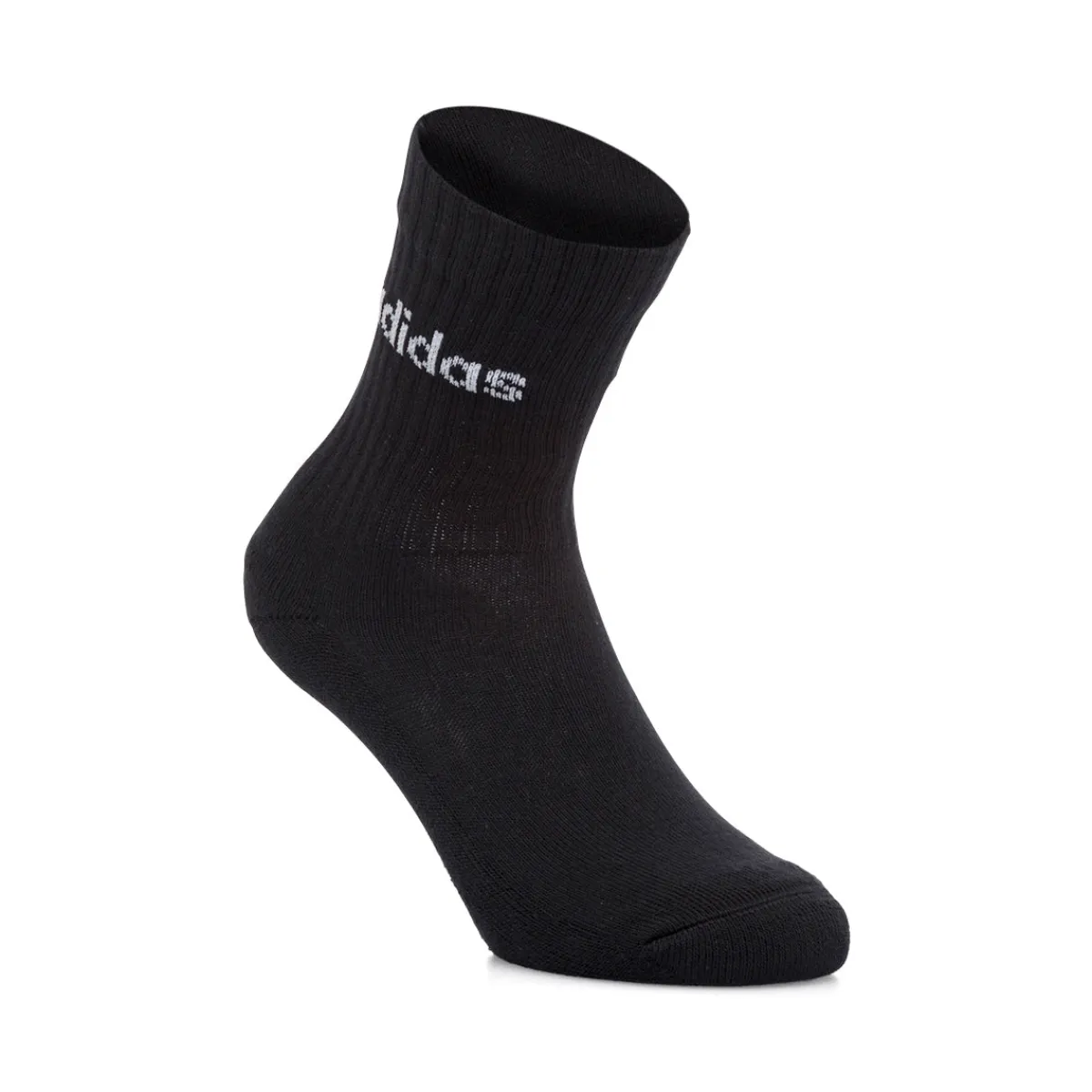 Hot Pacco da 3 calzini neri Thin Linear-Cut Donna Calzini Sportivi|Calzini Uomo