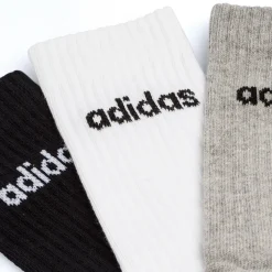 Pacco da 3 calzini neri, bianchi e grigi Thin Linear-Cut Donna Calzini Sportivi|Calzini Uomo