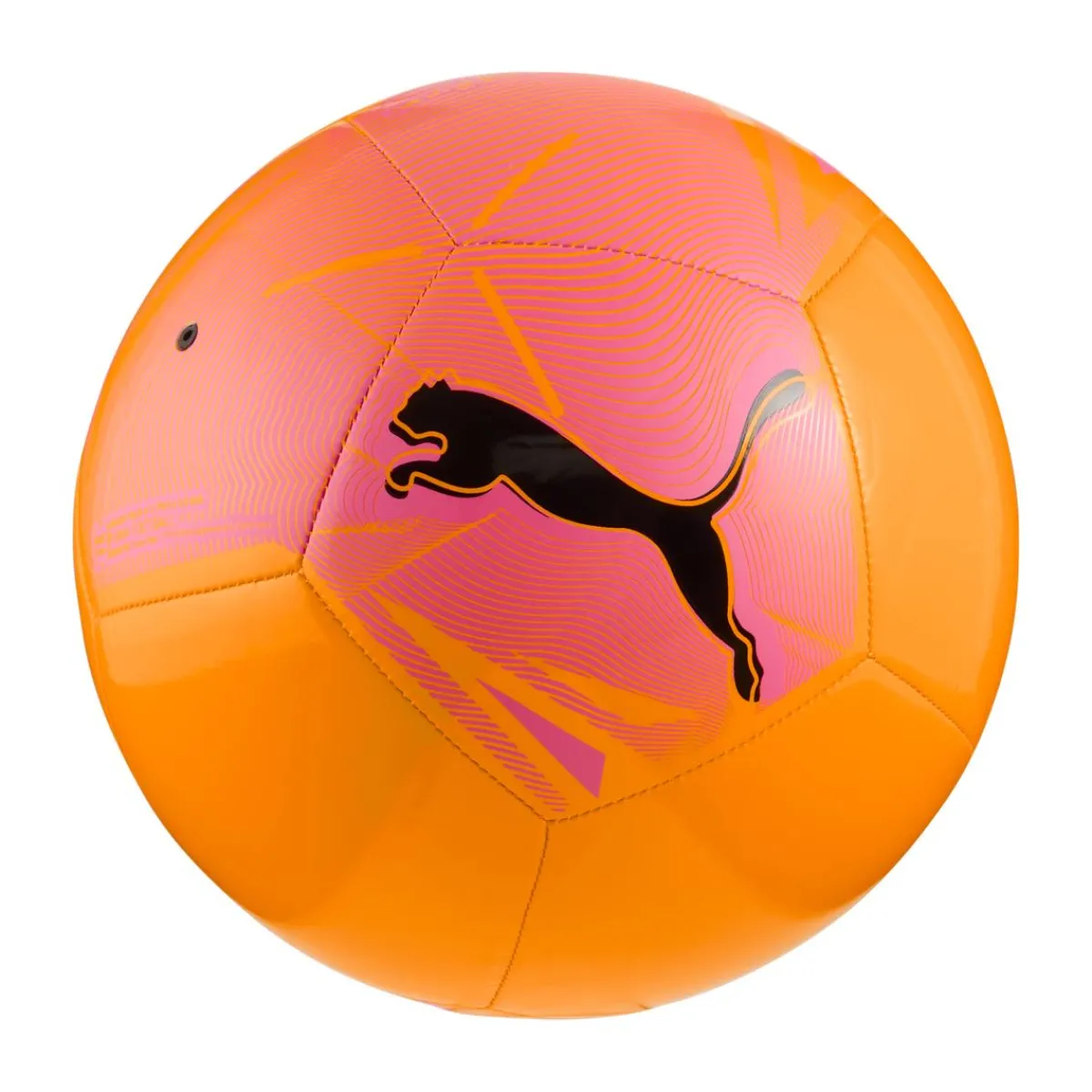 Outlet Pallone da calcio arancione con dettagli rosa Big Cat ball Palloni|Scarpe Da Calcio