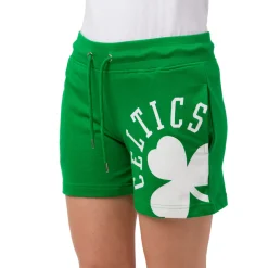 New Pantaloncini corti sportivi da Donna verdi NBA Donna Abbigliamento Nba|Gonne E Pantaloni
