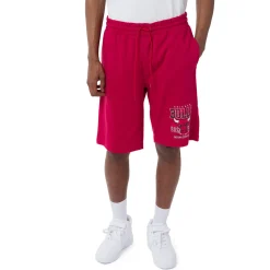 Sale Pantaloncini corti Sportivi da Uomo rossi con stampa e Zach Lavine NBA Uomo Abbigliamento Nba|Jeans E Pantaloni Uomo