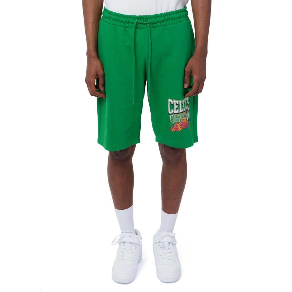 Pantaloncini corti sportivi da Uomo Verdi e Jayson Tatum NBA Uomo Abbigliamento Nba|Jeans E Pantaloni Uomo
