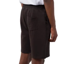 Pantaloncini da uomo neri con tasche e logo Scrambler Uomo Jeans E Pantaloni Uomo|Abbigliamento Sportivo Uomo