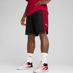 Pantaloncini Sportivi Neri da uomo con banda laterale Shot Blocker Short Uomo Abbigliamento Puma|Jeans E Pantaloni Uomo