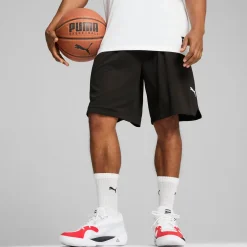 New Pantaloncini sportivi Neri da Uomo Shot Blocker Short Uomo Abbigliamento Puma|Jeans E Pantaloni Uomo