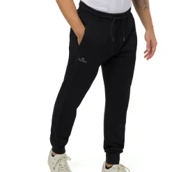 Discount Pantaloni in felpa da Uomo neri con tasche e logo Uomo Abbigliamento Sportivo Uomo|Felpe Uomo