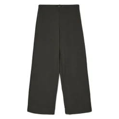 Online Pantaloni in tessuto morbido ampi grigio scuro da Donna Donna Gonne E Pantaloni|Abbigliamento Moda Donna