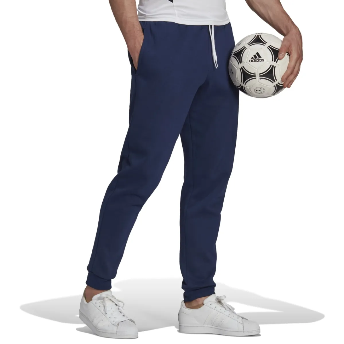 Online Pantaloni joggers blu con logo a contrasto Entrada 22 Uomo Abbigliamento Adidas|Jeans E Pantaloni Uomo