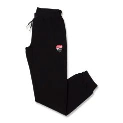 Clearance Pantaloni joggers neri da bambino con badge Corse Bambino Pantaloni Bambino