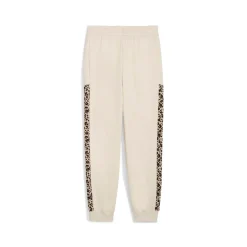 Best Pantaloni sportivi bianco off-white da Donna e inserti leopardati Donna Abbigliamento Puma|Gonne E Pantaloni