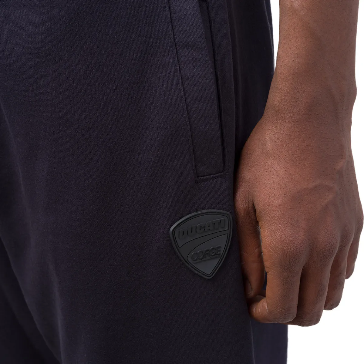 Best Pantaloni sportivi blu navy da Uomo con logo e vita elasticizzata Corse Uomo Jeans E Pantaloni Uomo|Abbigliamento Sportivo Uomo