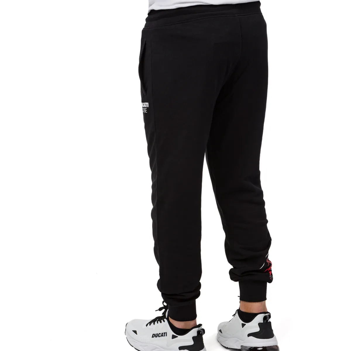 Discount Pantaloni sportivi da uomo neri con logo Uomo Jeans E Pantaloni Uomo|Abbigliamento Sportivo Uomo