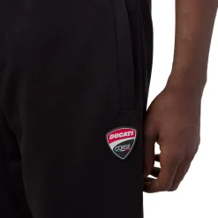 New Pantaloni sportivi neri da Uomo con logo e vita elasticizzata Corse Uomo Jeans E Pantaloni Uomo|Abbigliamento Sportivo Uomo