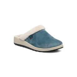 Hot Pantofole azzurre da donna con colletto imbottito Donna Ciabatte Donna