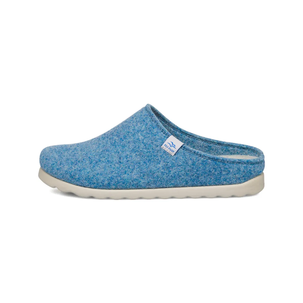 Clearance Pantofole azzurre da Donna in tessuto Donna Ciabatte Donna