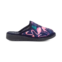 Clearance Pantofole blu da Donna con stampa fenicotteri Donna Ciabatte Donna