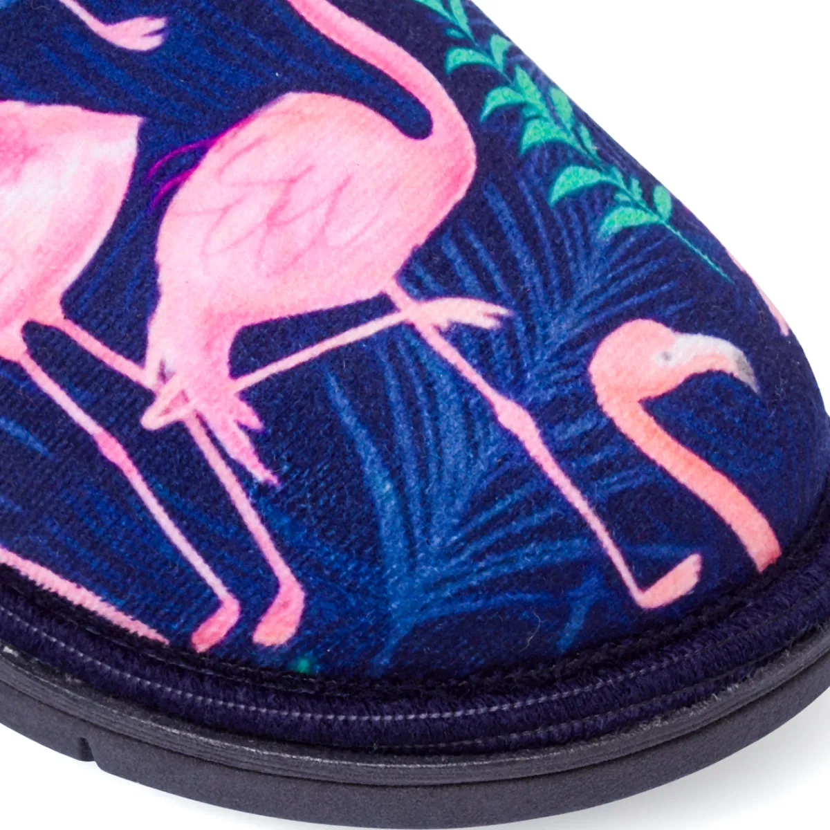 Clearance Pantofole blu da Donna con stampa fenicotteri Donna Ciabatte Donna