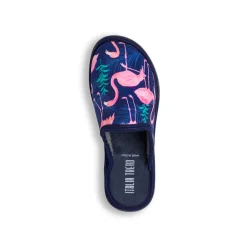 Clearance Pantofole blu da Donna con stampa fenicotteri Donna Ciabatte Donna