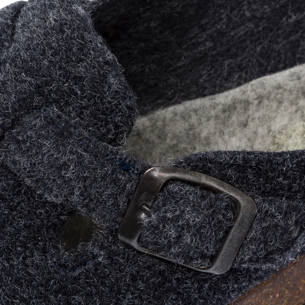 Online Pantofole blu in tessuto da uomo con cinturino Uomo Ciabatte & Pantofole