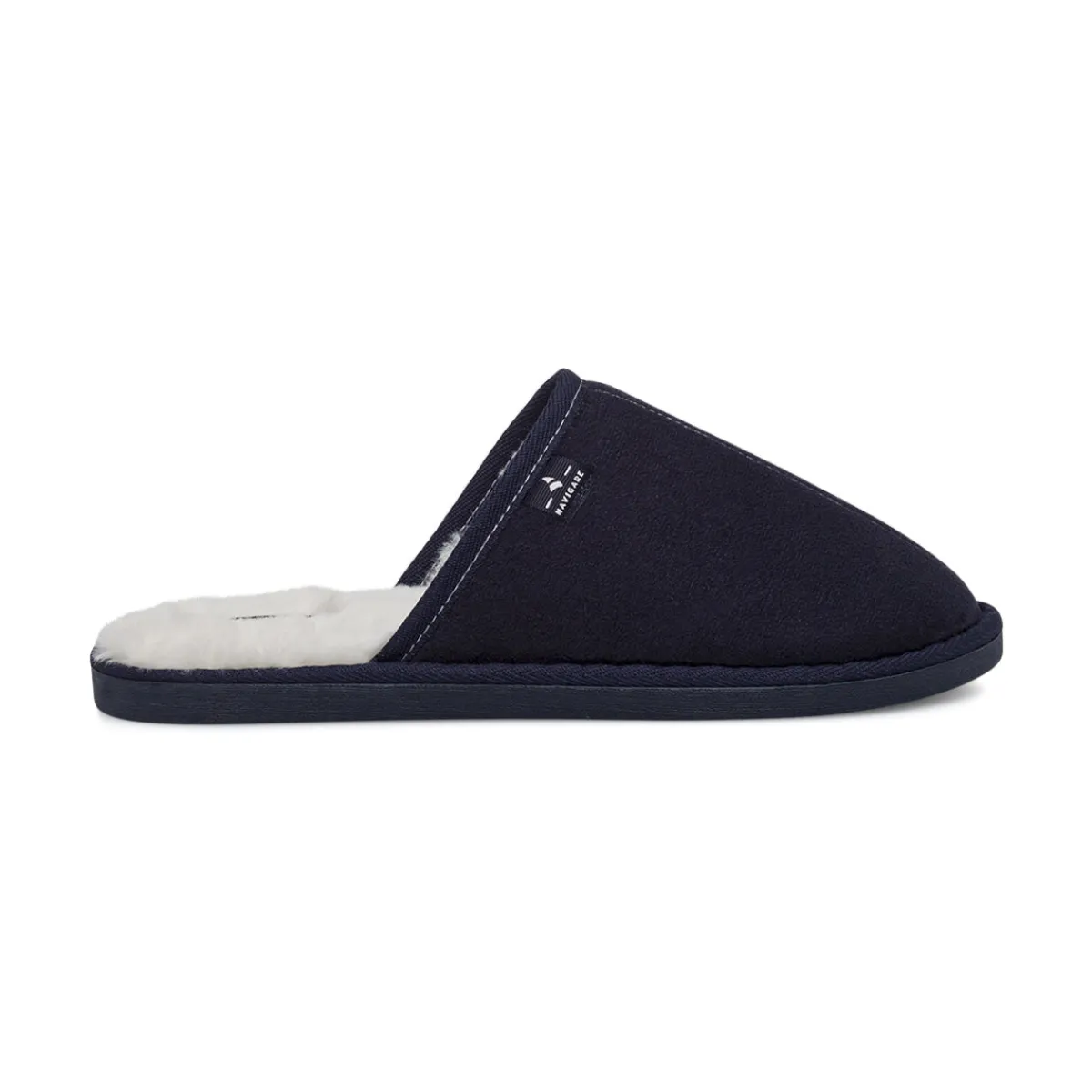 Outlet Pantofole da uomo blu con interno imbottito Uomo Ciabatte & Pantofole