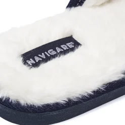 Outlet Pantofole da uomo blu con interno imbottito Uomo Ciabatte & Pantofole