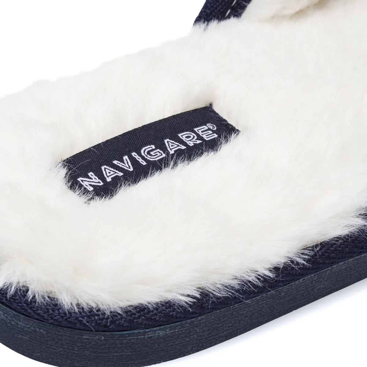 Outlet Pantofole da uomo blu con interno imbottito Uomo Ciabatte & Pantofole