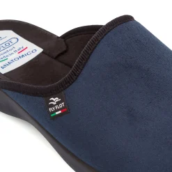 Sale Pantofole da Uomo Blu con Suola Antiscivolo e Comfort Anatomico Uomo Scarpe Comfort Uomo|Ciabatte & Pantofole