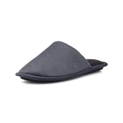 Outlet Pantofole da Uomo in Tessuto Grigio Leggere e Comode Uomo Ciabatte & Pantofole