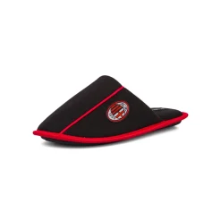 Outlet Pantofole da uomo nere con logo Uomo Ciabatte & Pantofole