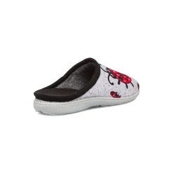 New Pantofole grigie con stampa coccinella da Donna Donna Ciabatte Donna