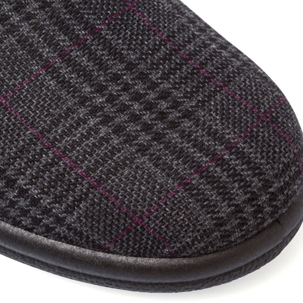 Discount Pantofole grigie da Uomo a quadri Uomo Ciabatte & Pantofole