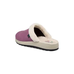 Clearance Pantofole lilla da donna con colletto imbottito Donna Ciabatte Donna